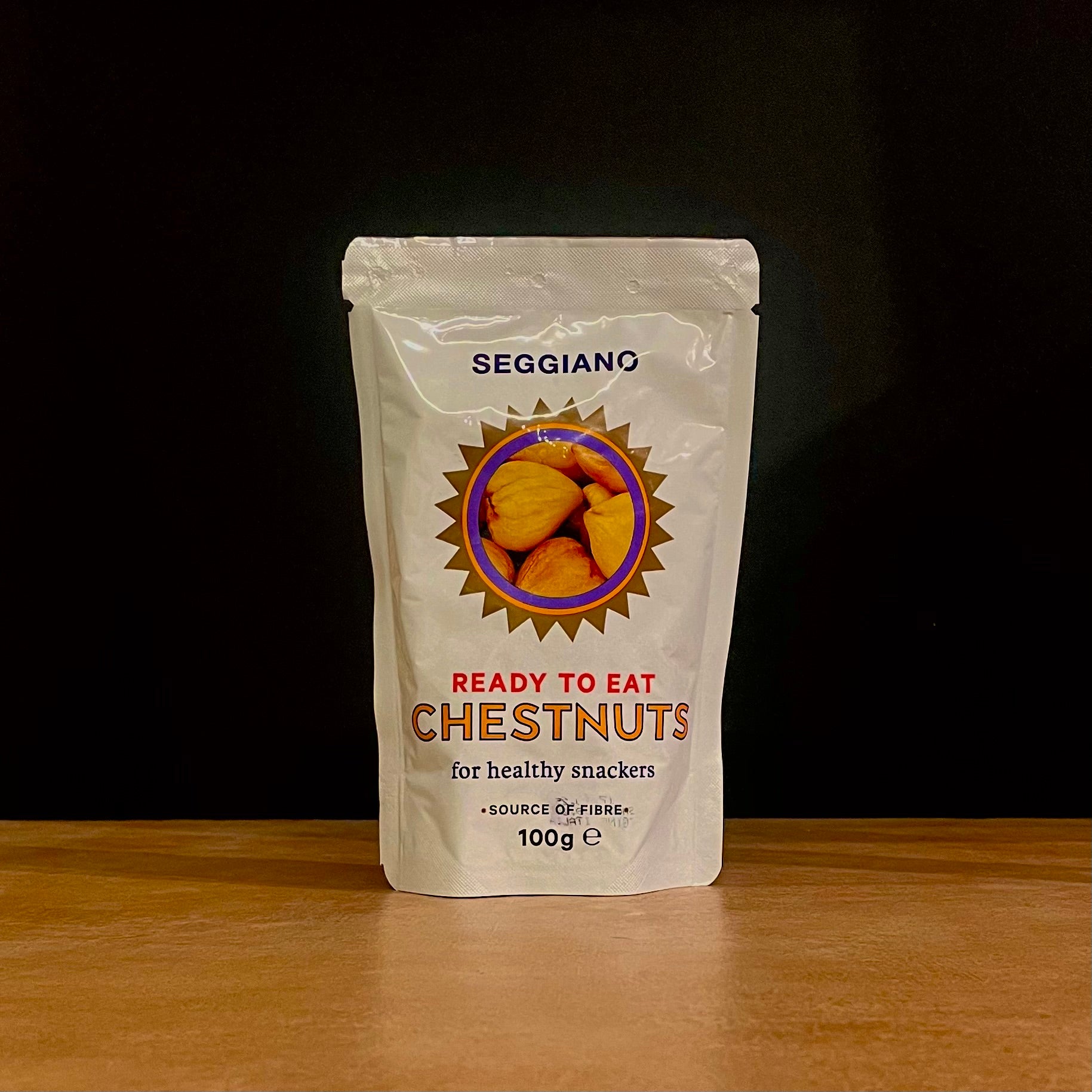 Seggiano Cooked & Peeled Chestnuts 100g